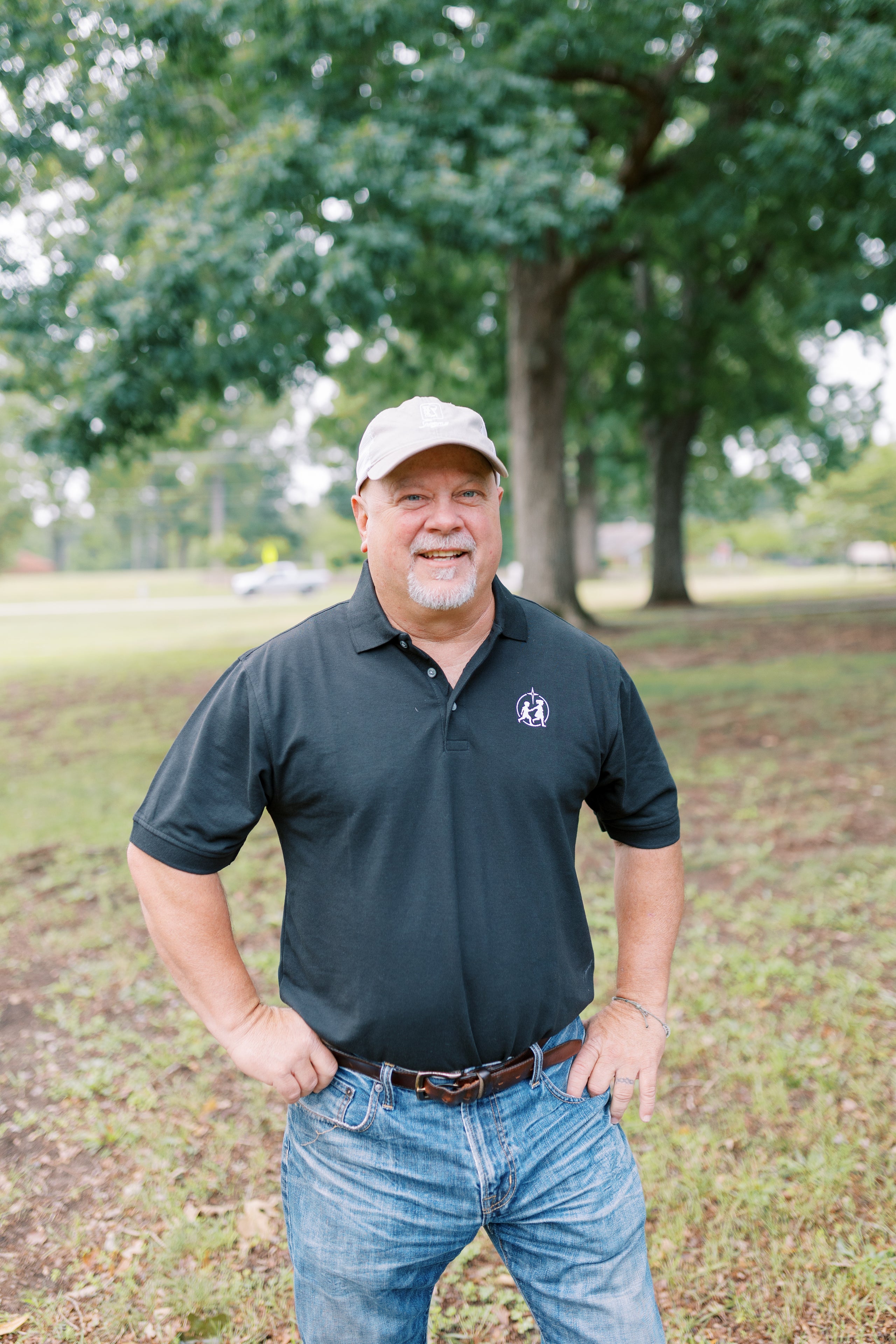 Connie Maxwell Classic Black Knit Polo Connie Maxwell Children's Ministries